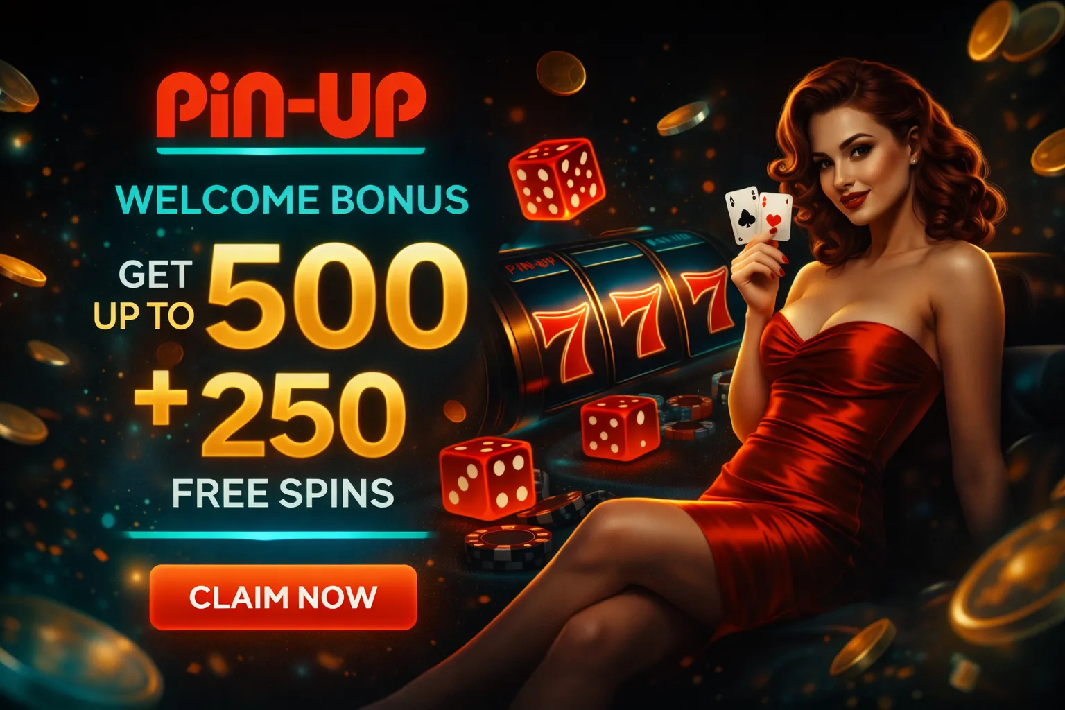 Pin-Up Casino Canada home - live dealer tables