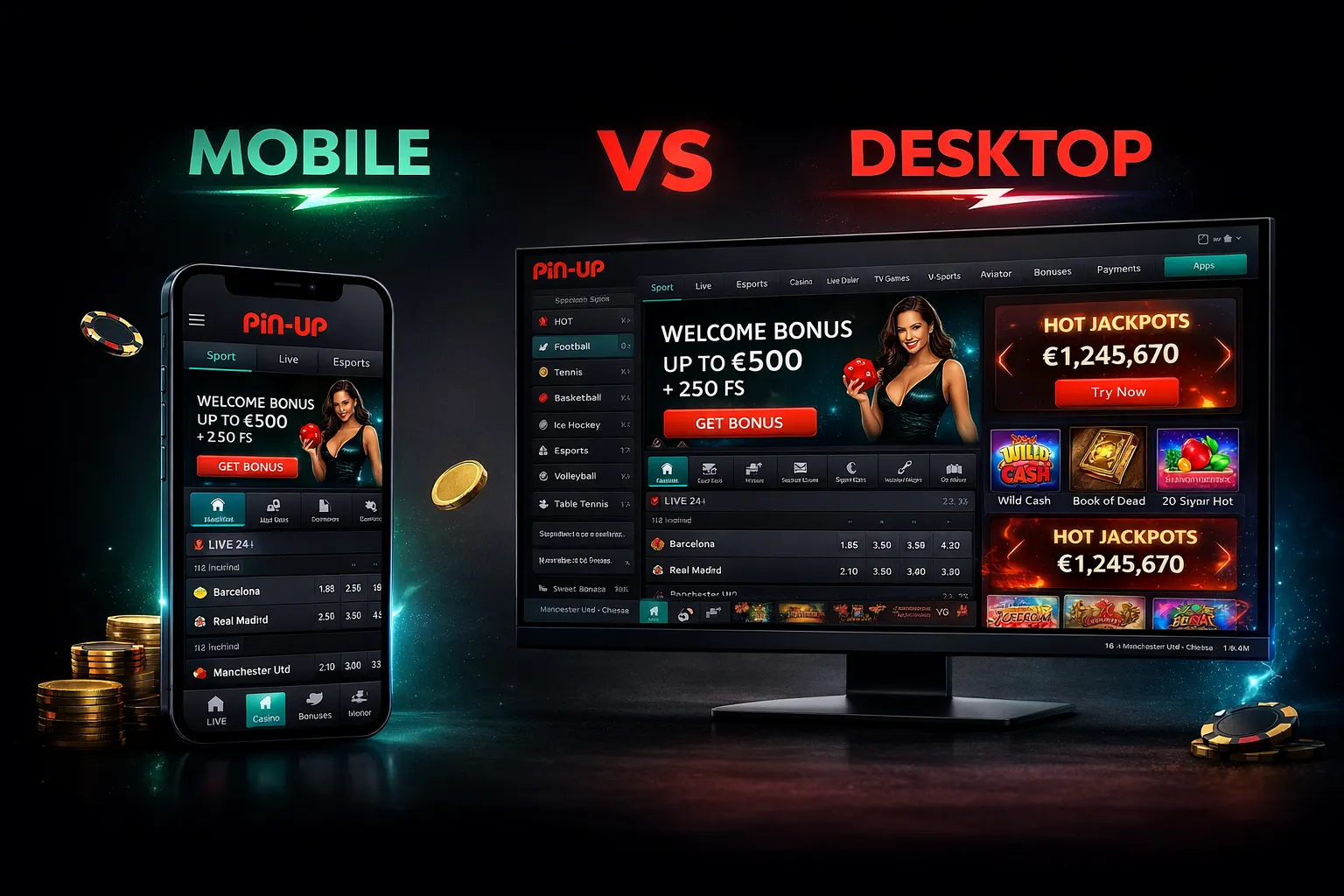 Pin-Up Casino Games: Slots, Live Tables and Jackpots for Canada
