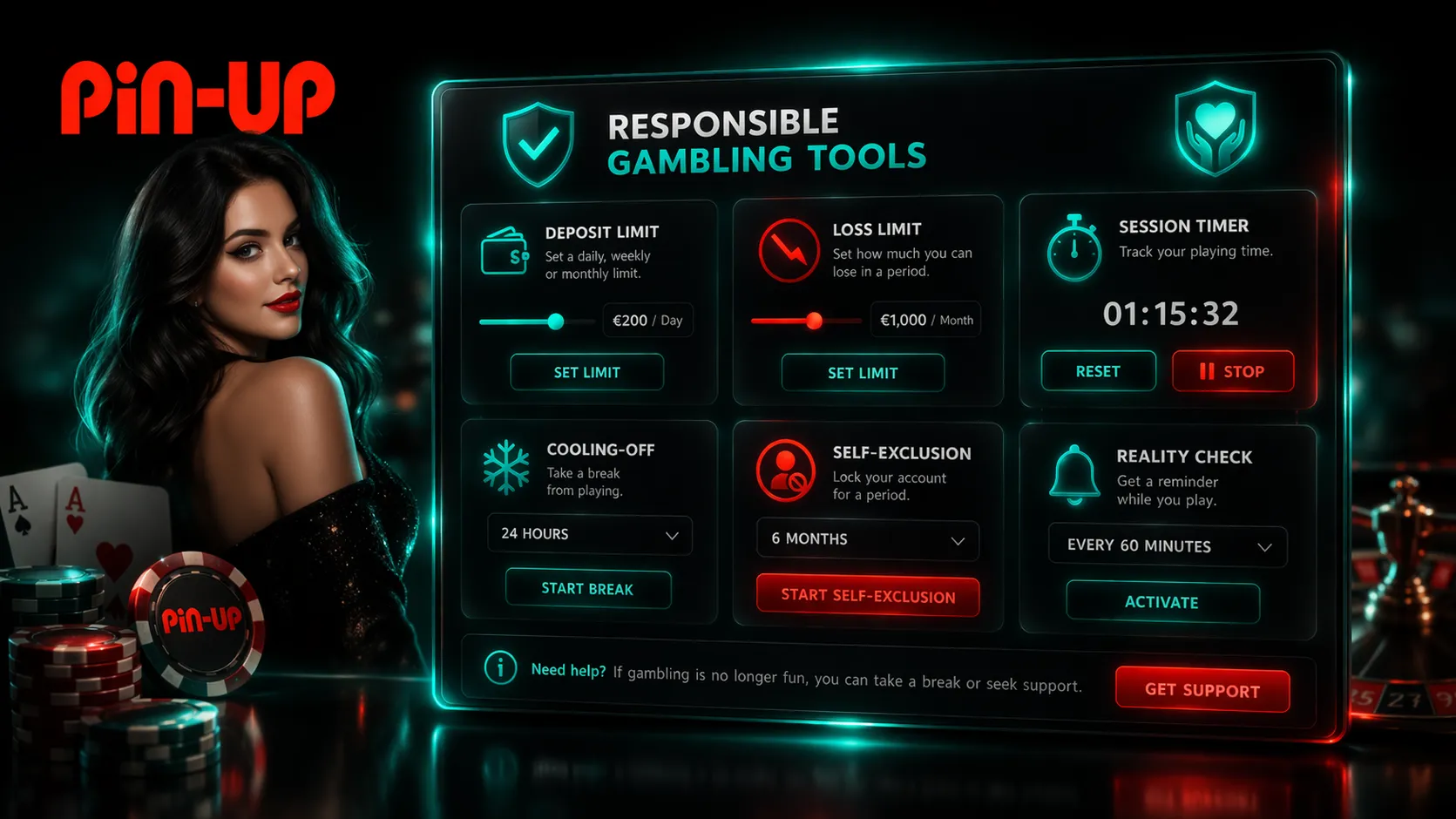 Pin-Up Casino Canada cookie policy